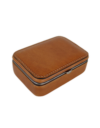 F.HAMMANN | Leather Cufflinks Box Small | Coxorange