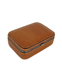 F.HAMMANN | Leather Cufflinks Box Small | Coxorange