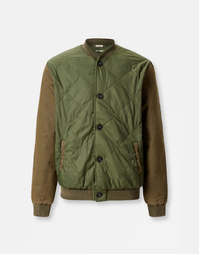 MASSIMO ALBA | Hassel Bomber Jacket | Green