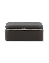 F.HAMMANN | Leather Cufflink Box Medium |  Olive