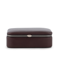 F.HAMMANN | Leather Cufflink Box Small | Marsala
