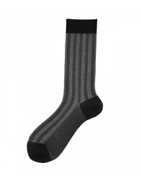 ALTO MILANO | Breton Socks | Argento Melangia