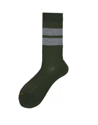 ALTO MILANO | Steve Socks | Loden