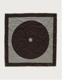 MASSIMO ALBA | Pocket Square | Nero Lavato