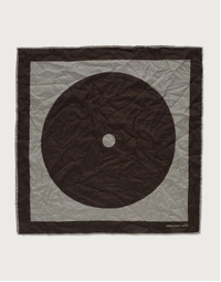 MASSIMO ALBA | Pocket Square | Nero Lavato
