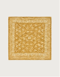 MASSIMO ALBA |  Pocket Square Flowers | Saffron