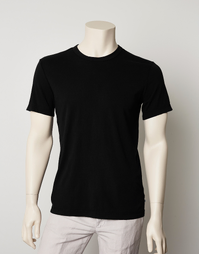 Short Sleeve Crew Neck Black 1