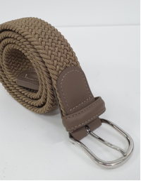 Anderson's Classic Elastic Woven Belt Taupe
