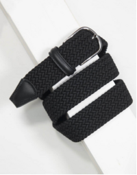 Anderson's - Elastic Woven Belt - Black