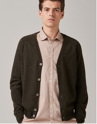 Dr Watkins Button Cardigan Khaki Small