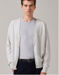 Dr Watkins Button Cardigan Ash Small