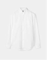 Aspesi | Button-down Heavy Cotton Shirt | White
