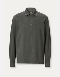 Ischia Cotton Cashmere Polo J0084 Graphite (XL)