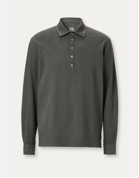 Ischia Cotton Cashmere Polo J0084 Graphite (XL)