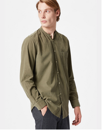 Noto2 Pinwale Corduroy Shirt T4265 Military (L)