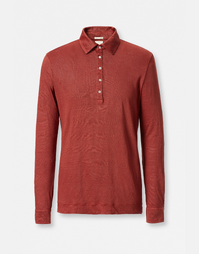 Raya Long Sleeve Polo Shirt J0042 Paprika (S)