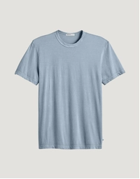 Short Sleeve Crew Neck Bluestone Pigment (1)