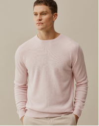 Ernest Classic Crew in Blossom Pink Small
