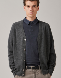 Dr Watkins Button Cardigan Grey Marle Small