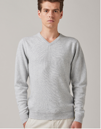 Biton Classic V Neck Silver Small