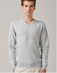 Biton Classic V Neck Silver Small