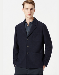 Baglietto Wool Jacket T1108 F501 Blue (52)