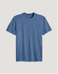 Short Sleeve Crew Neck Lake Pigment 4