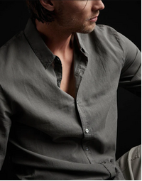 JAMES PERSE | Standard Cotton Shirt | Fin Pigment