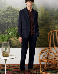 MASSIMO ALBA | Sloop T0301 Three Button Suit | Blue