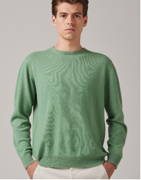 Ernest Classic Crew in Mint Small