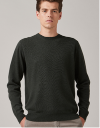 Ernest Classic Crew in Pine X-Large