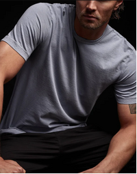 JAMES PERSE | Short Sleeve Cotton  T-Shirt | Aura Pigment