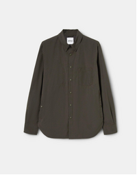 Alvaro Nylon Shirt Jacket Brown (XL)