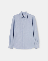 ASPESI | Sterling Heavy Cotton Oxford Shirt | Blue