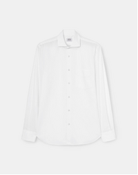 ASPESI | SEM II Stretch Poplin Shirt | White