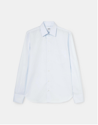Sedici Classic Cotton Poplin Shirt Light Blue (41)