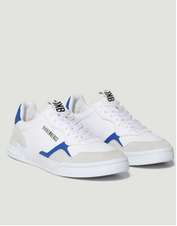 DIRK BIKKEMBERGS | Shaq M Sneakers | White + Blue