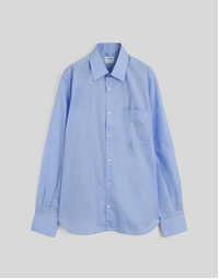 Sedici Classic Cotton Poplin Shirt Sky Blue (40)