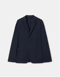 Cotton Moleskin Samuraki Jacket Navy (XXL)