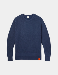 Fisherman's Rib Cotton Jumper Blue (46)