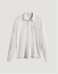 Sueded Jersey Rugby Shirt White 3