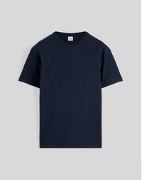 Cotton Jersey T-shirt Navy (M)