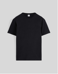 Cotton Jersey T-shirt Black (M)