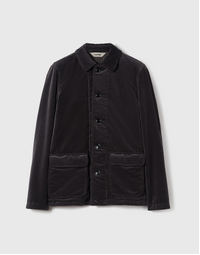 Tadao Cotton Velvet Jacket Grey (L)