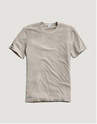 Short Sleeve Crew Neck Salt Pigment 2