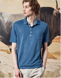 Wembley Short Sleeve Polo Shirt J0042 Cerulean (M)