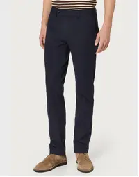 Winch2 Cotton Panama Trousers T2244 Blue (50)