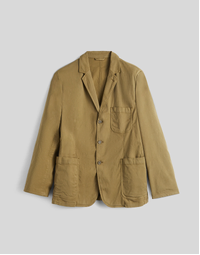 Lyocell Cotton Samuraki Jacket Tobacco (L)