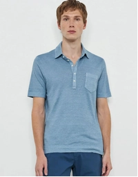 Filicudi Short Sleeve Polo Shirt J0171 Avio (XS)