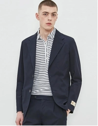 Benetti Single Breasted Jacket T3234 Dark Blue (48)